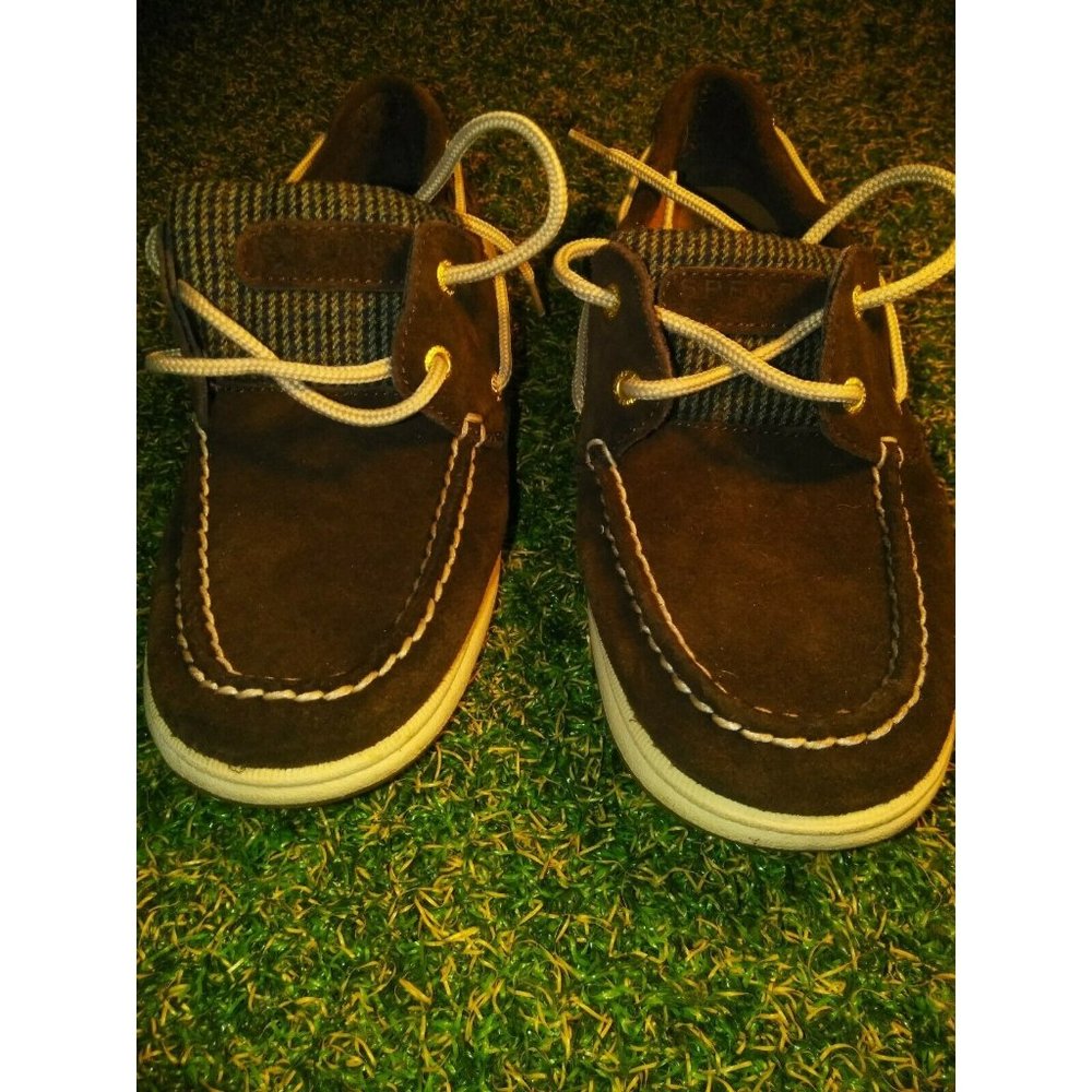 Sperry Womens Shoes Size 7.5 Chocolate Brown Suede. So cute for fall!